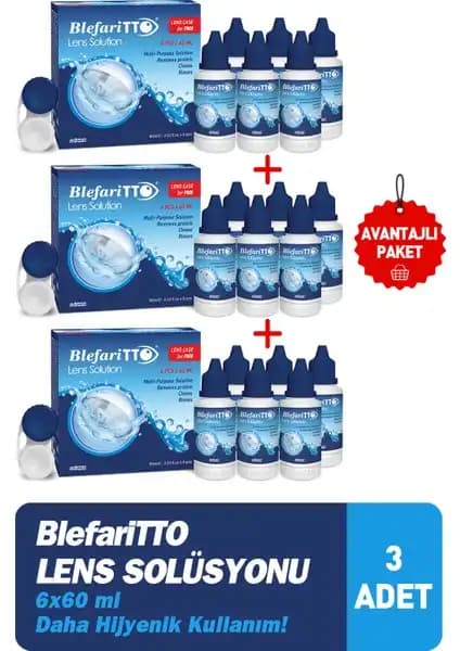 Blefaritto Leens Solüsyonu: Günlük Kontakt Lens Bakımı İçin Güvenilir ve Etkili Çözüm