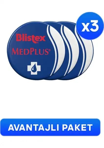 Blistex 3'lü Dudak Bakım Seti Kuruyan ve Çatlayan Dudaklar İçin Güçlü Nemlendirici Çözüm