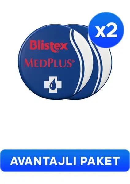 Blistex Yoğun Bakım Dudak Kremi 2'li Set ile Kuruyan ve Çatlayan Dudaklara Etkili Çözüm