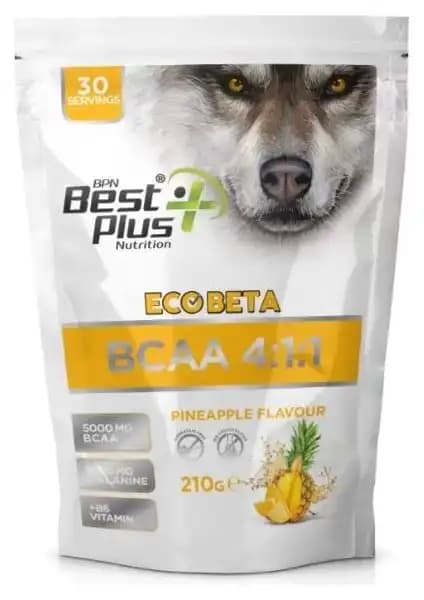 BPN Eco Beta BCAA 4:1:1 Ananas Aromalı Kas Gelişimi ve Performans Artırıcı Takviye