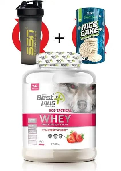 BPN Eco Tactical Whey Protein Tozu Çilek 2000 gr Sporcu ve Sağlıklı Yaşam Destekçisi