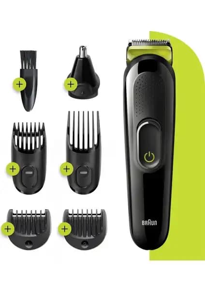 Braun MGK 3221 Erkek Bakım Kiti: Çok Yönlü ve Pratik Kullanım Özellikleri
