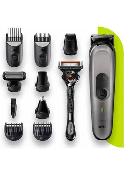 Braun MGK 7320 Erkek Bakım Kiti: Çok Fonksiyonlu Tıraş ve Sakal Şekillendirme Cihazı