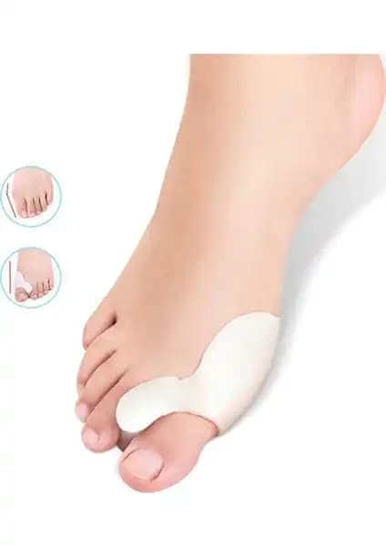 Bundera Ayak Bunion Kemik Koruyucu Silikon Makaralı Başparmak Destek Cihazı