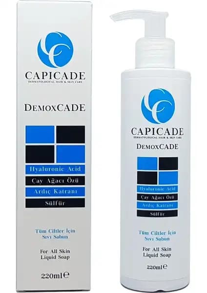 Capicade Demoxcade Sıvı Sabun: Doğal İçeriklerle Güçlü ve Çok Yönlü Temizlik Çözümü