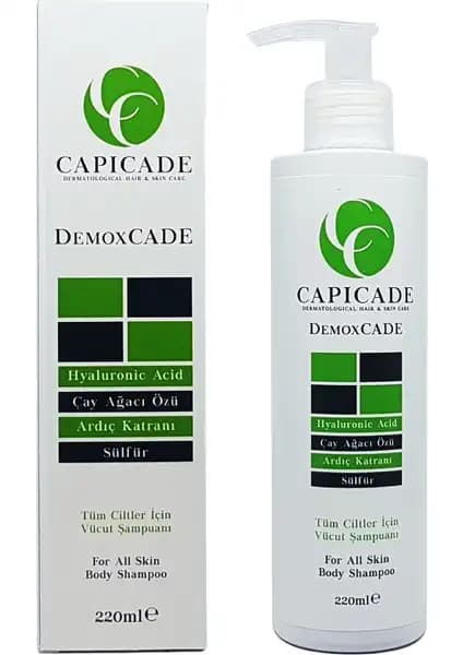 Capicade Demoxcade Vücut Şampuanı: Güçlü Temizlik ve Koruma Sağlayan Doğal Formül