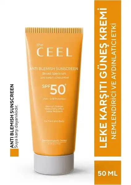 Ceel SPF 50+ Leke Karşıtı Güneş Kremi: Cilt Koruma ve Güzelleştirme İçin Yüksek Kaliteli Seçenek