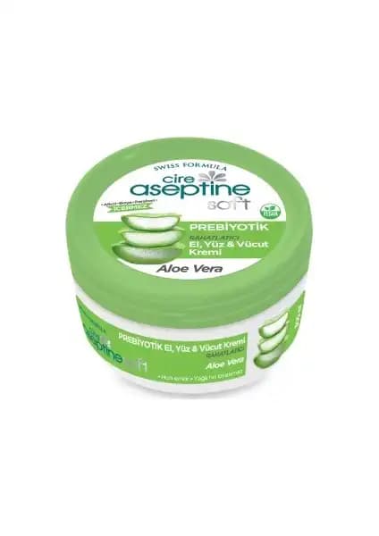 Cire Aseptine Soft Aloe Vera Prebiyotik Nemlendirici Bakım Kremi: Doğal ve Güvenli Cilt Bakımı Ürünü