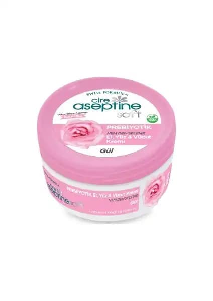 Cire Aseptine Soft Gül Prebiyotik Nemlendirici Krem: Hassas ve Kuru Ciltler İçin Doğal Çözüm