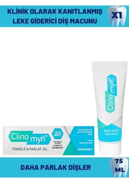 Clinomyn Jel Diş Beyazlatıcı ve Parlatıcı Diş Macunu Hakkında Bilmeniz Gerekenler