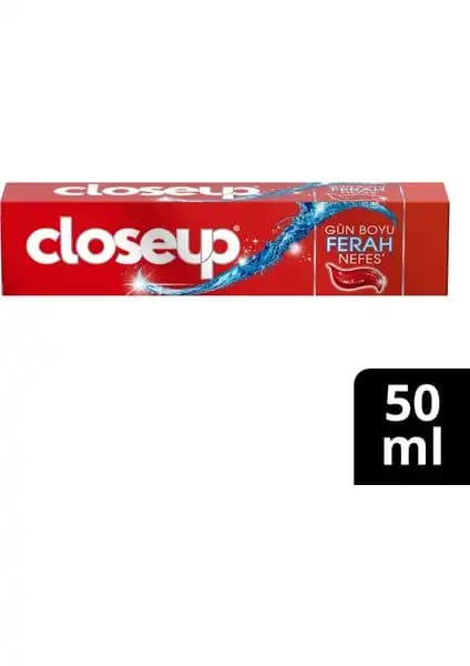 Close Up Fresh Blast Diş Macunu Gün Boyu Ferah Bir Nefes ve Beyazlatma Özelliğiyle