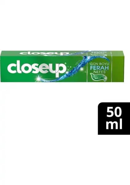 Close Up Menthol Fresh Diş Macunu ile Ferah ve Parlak Gülüşler İçin Günlük Ağız Bakımı