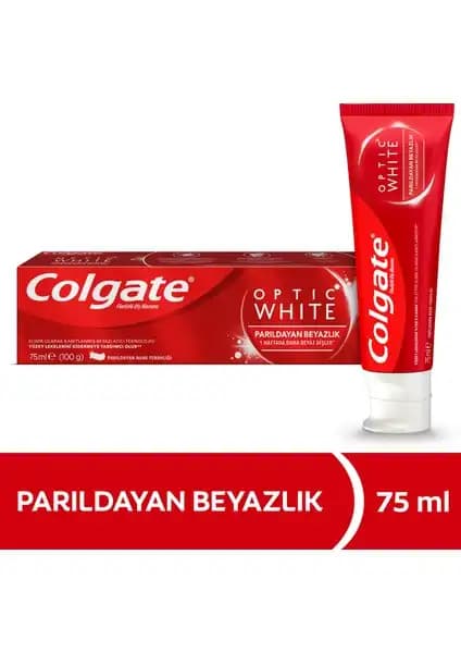 Colgate Optic White Beyazlatıcı Diş Macunu ile Parlak ve Sağlıklı Gülüş İçin En İyi Seçenek
