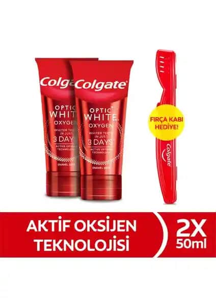 Colgate Optic White Oxygen Beyazlatıcı Diş Macunu ile Daha Parlak ve Sağlıklı Gülümseme