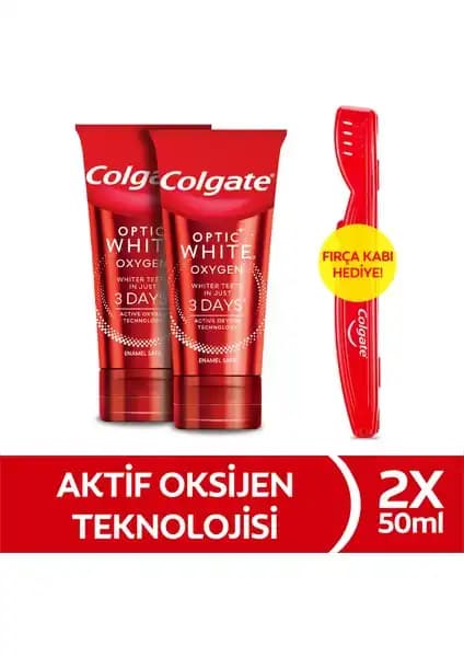 Colgate Optic White Oxygen Beyazlatıcı Diş Macunu ile Daha Parlak ve Sağlıklı Gülümseme