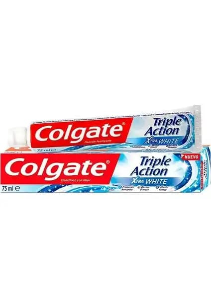 Colgate Triple Action Extra Beyazlık Diş Macunu: Günlük Ağız Bakımı ve Sağlık İçin Etkili Çözüm