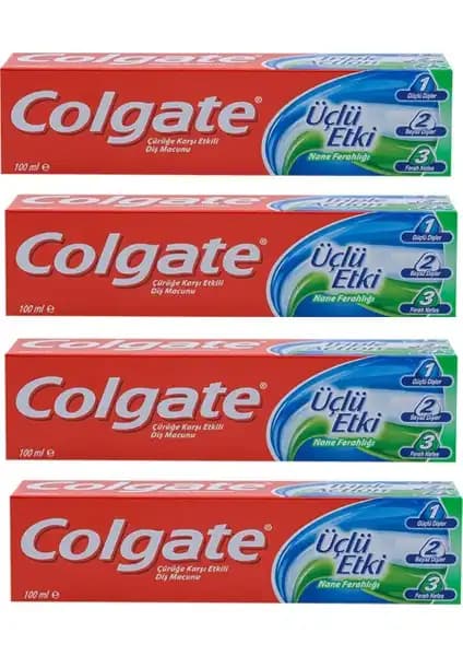 Colgate Üçlü Etki Diş Macunu: Güçlü ve Sağlıklı Gülüşler İçin Etkili Ağız Bakım Ürünü