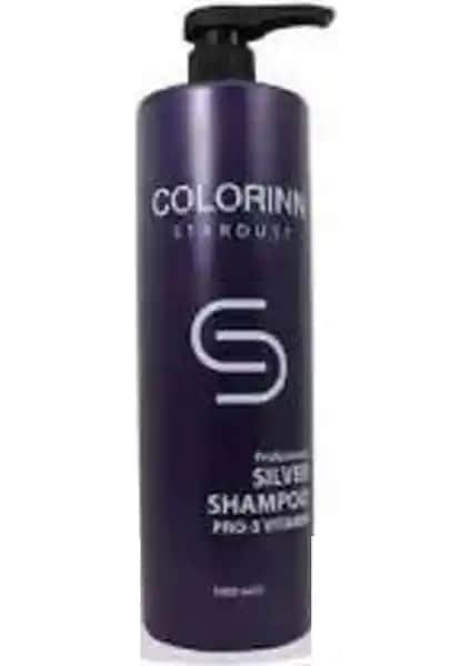 Colorinn Stardust Silver Şampuan Gri ve Beyaz Saçlar İçin Renk Koruyucu ve Parlaklık Artırıcı