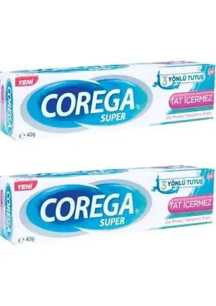 Corega Süper Tat İçermeyen Diş Protez Yapıştırıcı Krem: Güvenli ve Konforlu Kullanım Çözümü