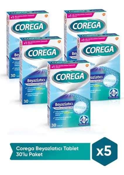 Corega Tablet 150 Adet ile Etkili ve Güvenilir Diş Protezi Temizliği Çözümü