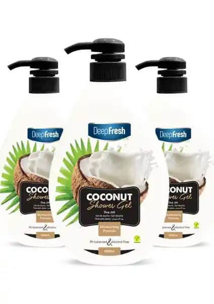 Deep Fresh Duş Jeli Coconut: Tropikal Hindistan Cevizi Aromasıyla Ferahlatıcı Temizlik Deneyimi