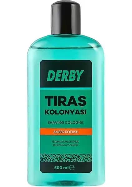 Derby Tıraş Kolonyası Amber 250 ml: Ferahlatıcı ve Kalıcı Erkek Bakım Kolonyası