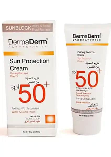 Dermaderm Güneş Kremi: Hassas Ciltler İçin Yüksek Koruma ve Nem Sağlayan Güneş Koruyucu