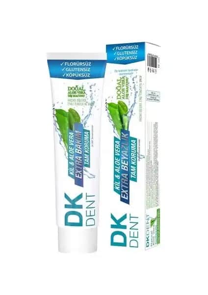 Dermokil DK Dent Aloe Vera Doğal Diş Macunu: Hassas ve Etkili Temizlik İçin Güvenilir Tercih