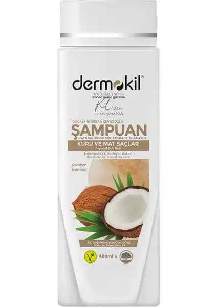 Dermokil Hindistan Cevizi Şampuanı: Doğal ve Vegan İçerikli Saç Bakım Ürünü
