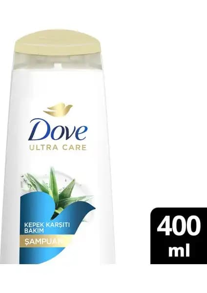 Dove Ultra Care Kepek Bakım Aloe Vera Şampuanı Saç Sağlığını Koruyan Doğa Dostu Formül