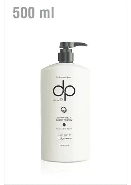 Dp Daily Perfection Pamuk Sütü Buğday Şampuanı Yıpranmış Saçlar İçin Onarıcı ve Canlandırıcı Bir Bakım Ürünü