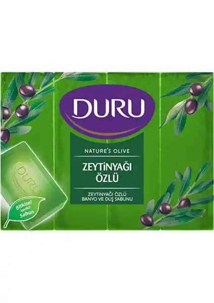 Duru Doğal Zeytinyağlı Banyo Sabunu: Doğallık ve Güçlü Temizlik Bir Arada