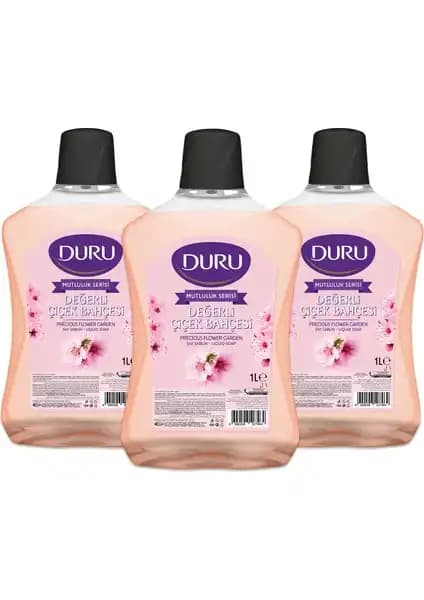 Duru Mutluluk Serisi Değerli Çiçek Bahçesi Sıvı Sabun İncelemesi ve Kullanıcı Yorumları