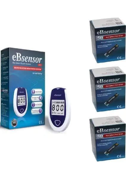 eBsensor Kan Şeker Ölçüm Cihazı: Güvenilir ve Kullanıcı Dostu Diyabet Takip Çözümü
