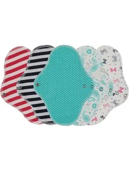 Ekoped Doğal Yıkanabilir Kan Pedi 5'li Set: Doğa Dostu ve Sağlıklı Hijyen Çözümü