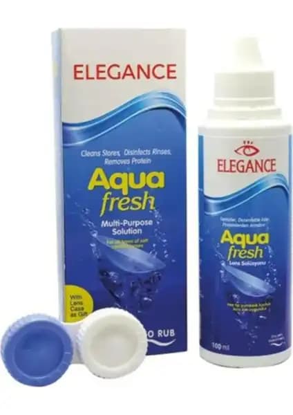 Elegance Aqua Fresh 100 ml Çok Amaçlı Kontak Lens Bakım Solüsyonu İncelemesi ve Kullanım Rehberi