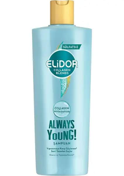 Elidor Collagen Blends Sülfatsız Saç Şampuanı Güç ve Sağlık için İdeal Bir Seçenek
