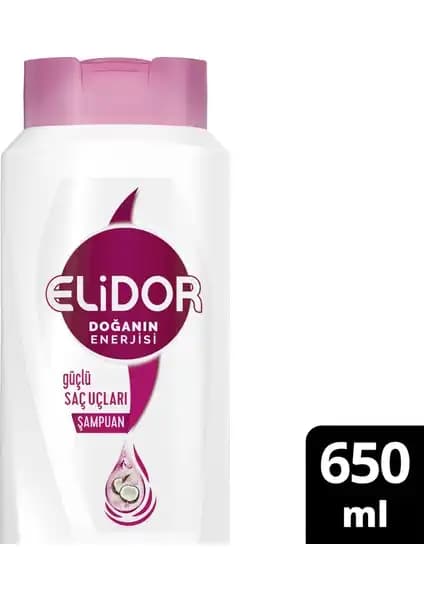 Elidor Doğanın Enerjisi Güçlü Saç Uçları Şampuanı: Doğal ve Etkili Saç Bakım Çözümü