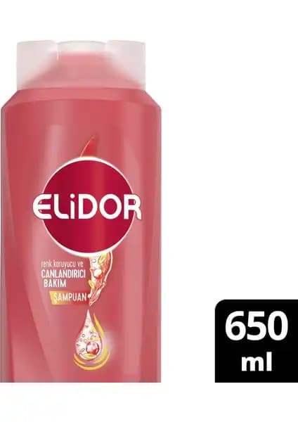Elidor Superblend Renk Koruyucu ve Canlandırıcı Şampuan ile Saçlarınızda Uzun Süreli Parlaklık ve Sağlık