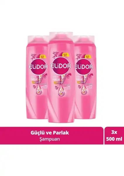 Elidor Superblend Saç Bakım Şampuanı Güç ve Parlaklık Sağlayan Doğal İçerikli Ürün