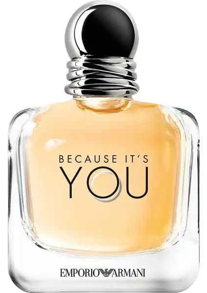 Emporio Armani Because It’s You Edp 100 Ml Kadın Parfümü Zarif ve Çekici Aromasıyla Öne Çıkar
