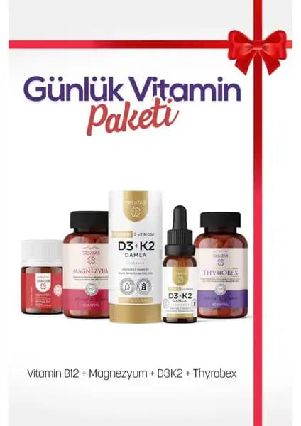 Erbatab Günlük Vitamin Paketi Sağlıklı Yaşam ve Enerji Desteği Sunar