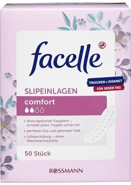 Facelle Günlük Ped 50'li - Nefes Alan, Güvenilir ve Konforlu Günlük Ped Seçeneği
