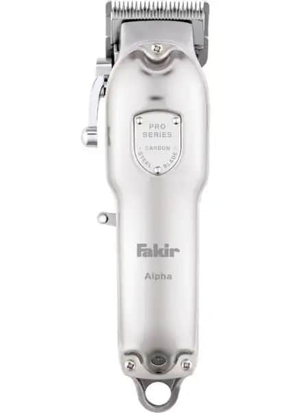 Fakir Pro Alpha Şarjlı Saç Kesme Makinesi: Dayanıklı ve Çok Yönlü Profesyonel Cihaz