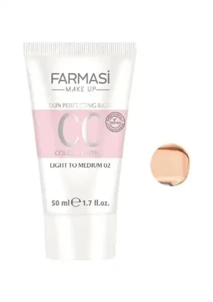 Farmasi CC Krem No:02 Light to Medium - Doğal ve Kapsayıcı Makyaj İçin İdeal Çözüm