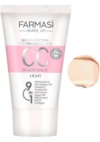 Farmasi CC Light 01 Numara Krem ile Cilt Tonunu Eşitleyen ve Sağlıklı Görünüm Sağlayan Ürün