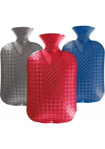 Fashy Düz Kırmızı Termofor 2 Litre Güvenilir ve Uzun Süre Sıcak Tutma Özelliğiyle