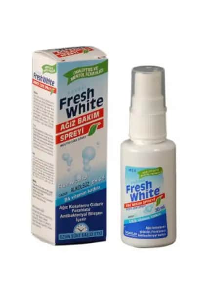 Favori Fresh White Ağız Bakım Spreyi: Ferahlatıcı ve Etkili Ağız Kokusu Giderici Çözüm