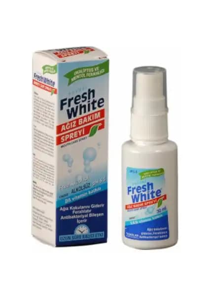 Favori Fresh White Ağız Bakım Spreyi: Ferahlatıcı ve Etkili Ağız Kokusu Giderici Çözüm