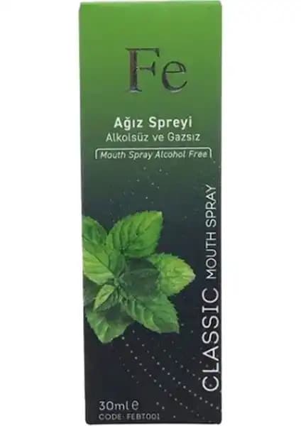 Fe Fe Ağız Spreyi 30 ml: Hızlı Ferahlık ve Tazelik Sunan Pratik Ağız Bakım Çözümü
